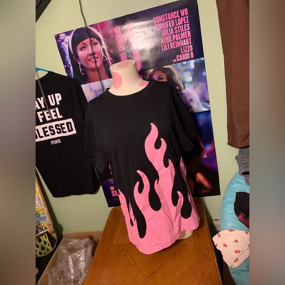 Pink Flames Tee - Picture 3 of 5